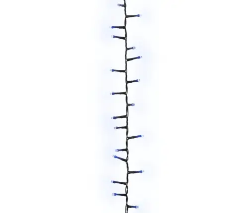 Led Lampiņu Virtene Ar 400 Led, Zila, 13 M, Pvc Vidaxl