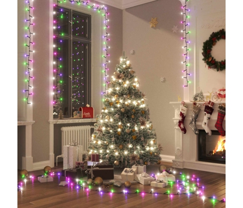 Led-Valgusriba, 400 Ledi, Pastelne Värviline, 13 M, Pvc