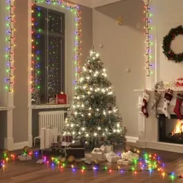 Smulkių Led Lempučių Girlianda, 25M, Pvc, 1000 Spalvotų Led