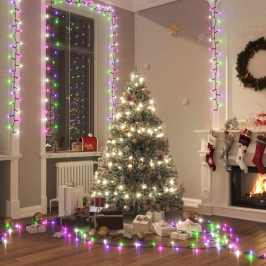Led-Valgusriba, 1000 Ledi, Pastelne Värviline, 25 M, Pvc