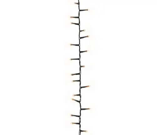 Led Lampiņu Virtene Ar 3000 Led, Silti Balta, 65 M, Pvc Vidaxl