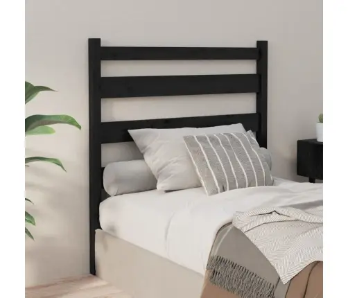 Voodipeats, Must, 81 X 4 X 100 cm Männipuit