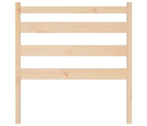 Gultas Galvgalis, 96X4X100 Cm, Priedes Masīvkoks Vidaxl
