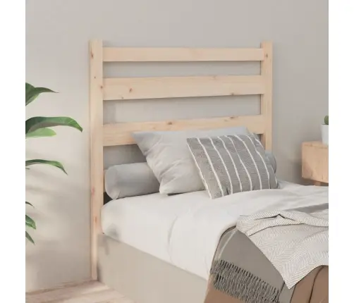 Gultas Galvgalis, 96X4X100 Cm, Priedes Masīvkoks Vidaxl