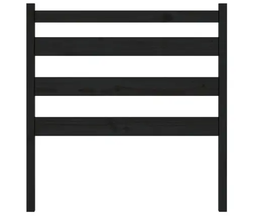 Voodipeats, Must, 96 X 4 X 100 cm Männipuit