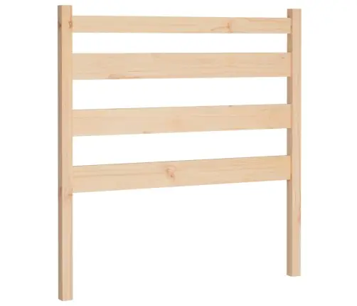 Gultas Galvgalis, 106X4X100 Cm, Priedes Masīvkoks Vidaxl