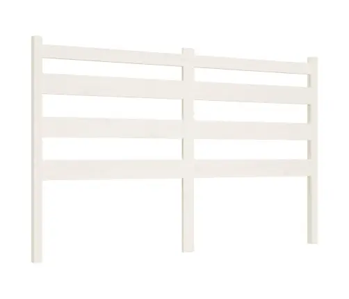 Gultas Galvgalis, Balts, 166X4X100 Cm, Priedes Masīvkoks Vidaxl Gultas Galvgalis, Balts, 166X4X100 Cm, Priedes Masīvkoks Vidaxl
