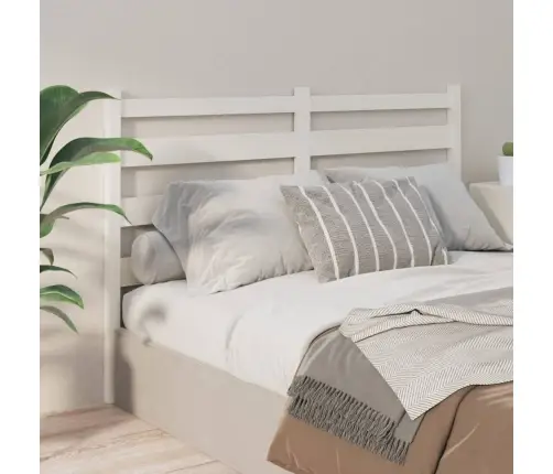 Gultas Galvgalis, Balts, 166X4X100 Cm, Priedes Masīvkoks Vidaxl Gultas Galvgalis, Balts, 166X4X100 Cm, Priedes Masīvkoks Vidaxl