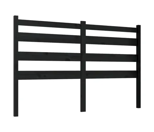 Gultas Galvgalis, Melns, 186X4X100 Cm, Priedes Masīvkoks Vidaxl Gultas Galvgalis, Melns, 186X4X100 Cm, Priedes Masīvkoks Vidaxl