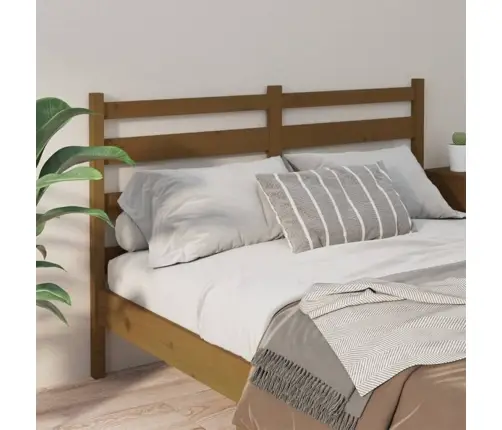 Lovos Galvūgalis, Medaus Rudas, 206X4X100cm Pušies Masyvas Lovos Galvūgalis, Medaus Rudas, 206X4X100cm Pušies Masyvas
