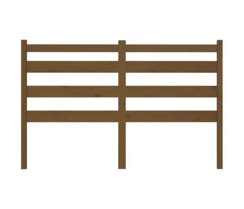 Lovos Galvūgalis, Medaus Rudas, 206X4X100cm Pušies Masyvas Lovos Galvūgalis, Medaus Rudas, 206X4X100cm Pušies Masyvas