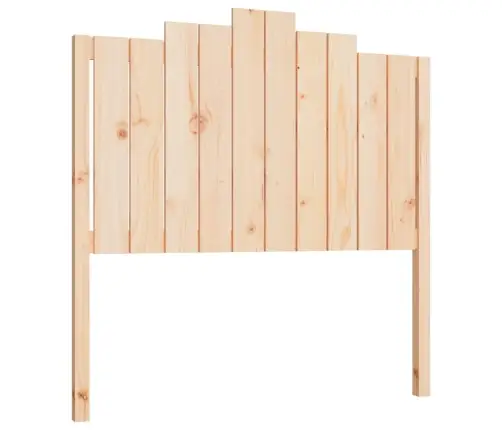 Lovos Galvūgalis, 106X4X110cm Pušies Medienos Masyvas