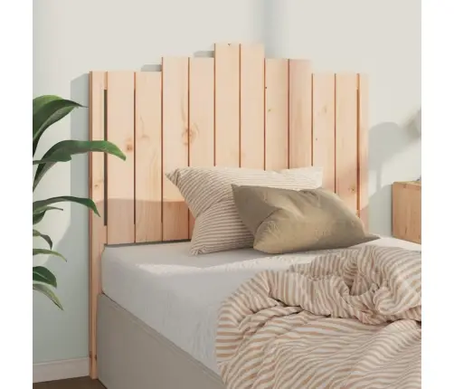 Lovos Galvūgalis, 106X4X110cm Pušies Medienos Masyvas