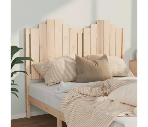Lovos Galvūgalis, 146X4X110cm Pušies Medienos Masyvas Lovos Galvūgalis, 146X4X110cm Pušies Medienos Masyvas