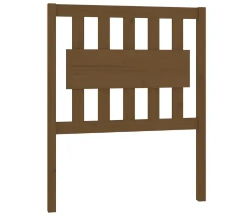 Lovos Galvūgalis, Medaus Rudas, 80,5X4X100cm Pušies Masyvas