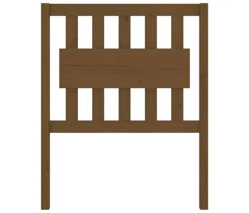 Lovos Galvūgalis, Medaus Rudas, 80,5X4X100cm Pušies Masyvas