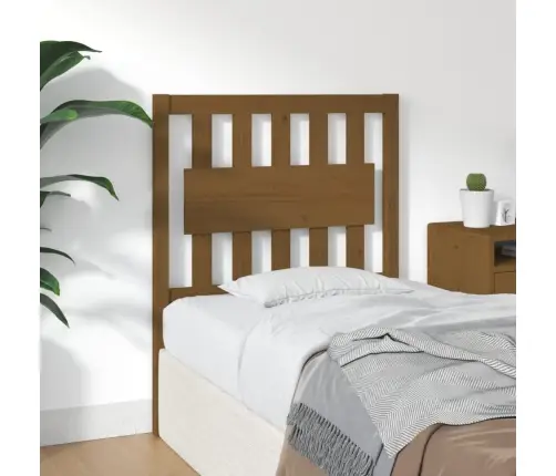 Lovos Galvūgalis, Medaus Rudas, 80,5X4X100cm Pušies Masyvas