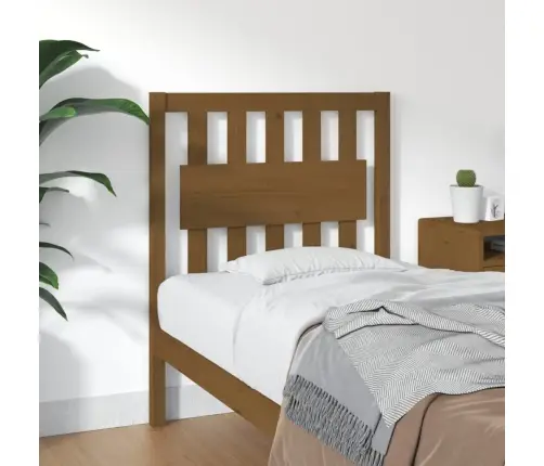 Lovos Galvūgalis, Medaus Rudas, 80,5X4X100cm Pušies Masyvas