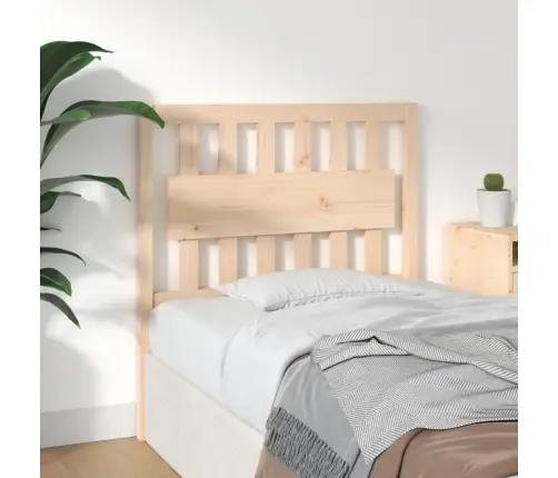Gultas Galvgalis, 95,5X4X100 Cm, Priedes Masīvkoks Vidaxl