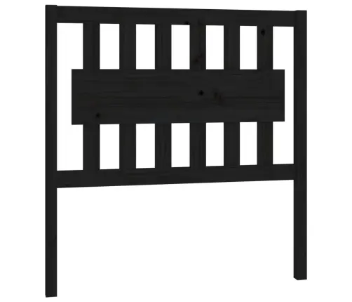 Voodipeats, Must, 95,5 X 4 X 100 cm Männipuit