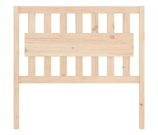 Gultas Galvgalis, 105,5X4X100 Cm, Priedes Masīvkoks Vidaxl