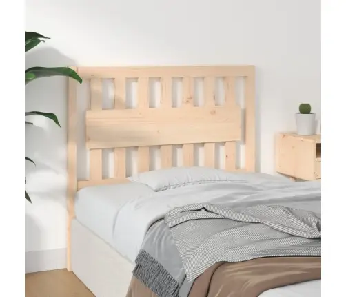 Gultas Galvgalis, 105,5X4X100 Cm, Priedes Masīvkoks Vidaxl