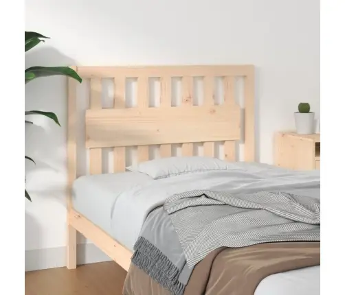 Gultas Galvgalis, 105,5X4X100 Cm, Priedes Masīvkoks Vidaxl