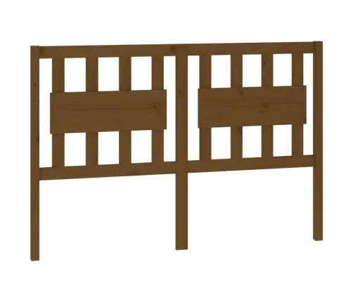 Voodipeats, Meepruun, 125,5 X 4 X 100 cm Männipuit