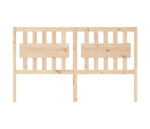 Gultas Galvgalis, 155,5X4X100 Cm, Priedes Masīvkoks Vidaxl