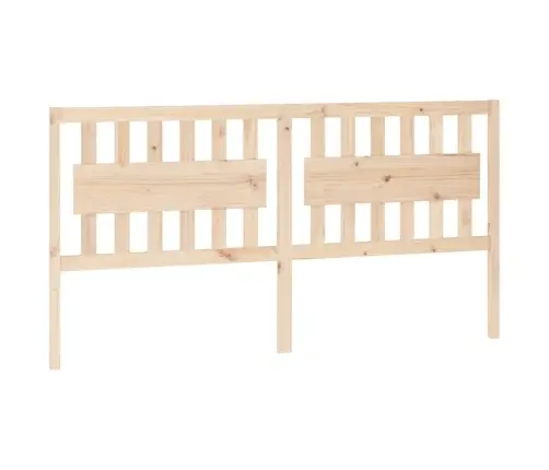 Gultas Galvgalis, 185,5X4X100 Cm, Priedes Masīvkoks Vidaxl