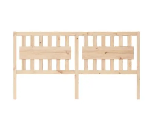 Gultas Galvgalis, 185,5X4X100 Cm, Priedes Masīvkoks Vidaxl