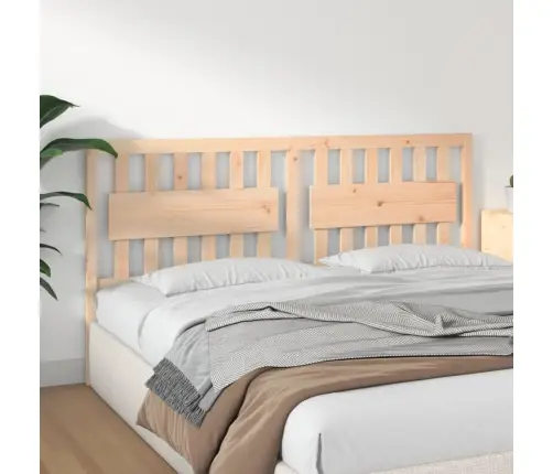 Gultas Galvgalis, 185,5X4X100 Cm, Priedes Masīvkoks Vidaxl