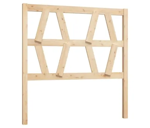 Gultas Galvgalis, 96X4X100 Cm, Priedes Masīvkoks Vidaxl