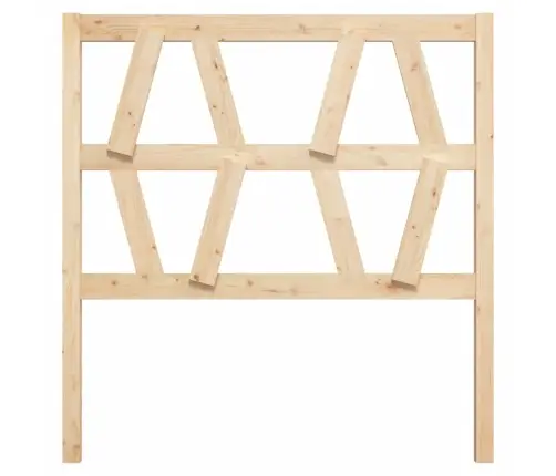 Gultas Galvgalis, 96X4X100 Cm, Priedes Masīvkoks Vidaxl