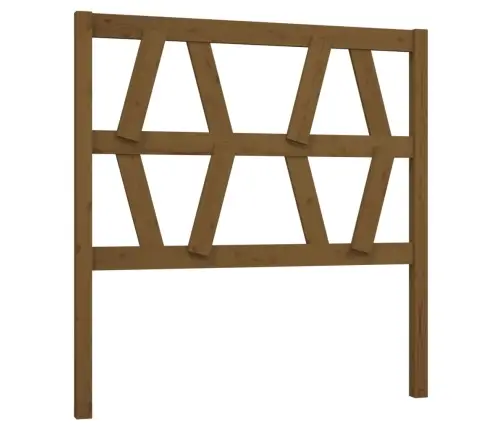 Lovos Galvūgalis, Medaus Rudas, 96X4X100cm Pušies Masyvas