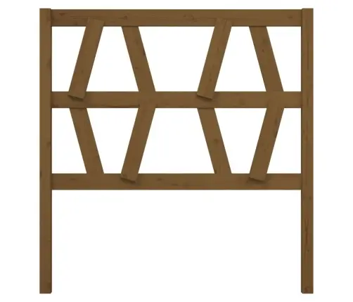 Lovos Galvūgalis, Medaus Rudas, 96X4X100cm Pušies Masyvas