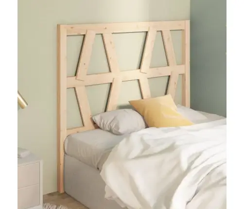 Gultas Galvgalis, 106X4X100 Cm, Priedes Masīvkoks Vidaxl