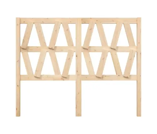 Gultas Galvgalis, 146X4X100 Cm, Priedes Masīvkoks Vidaxl