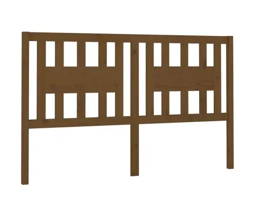 Galvgalis, Medus Brūns, 141X4X100 Cm, Priedes Masīvkoks Vidaxl