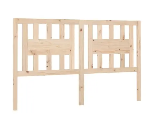 Galvgalis, 206X4X100 Cm, Priedes Masīvkoks Vidaxl