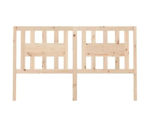 Galvgalis, 206X4X100 Cm, Priedes Masīvkoks Vidaxl