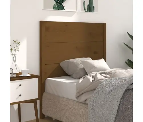 Galvgalis, Medus Brūns, 106X4X100 Cm, Priedes Masīvkoks Vidaxl Galvgalis, Medus Brūns, 106X4X100 Cm, Priedes Masīvkoks Vidaxl