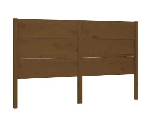 Galvgalis, Medus Brūns, 126X4X100 Cm, Priedes Masīvkoks Vidaxl