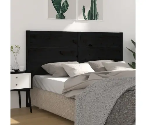 Voodipeats, Must, 126 X 4 X 100 cm Männipuit