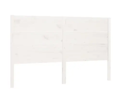 Galvgalis, Balts, 146X4X100 Cm, Priedes Masīvkoks Vidaxl