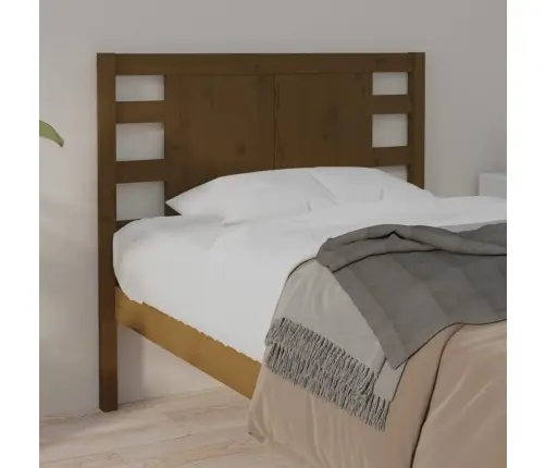 Galvgalis, Medus Brūns, 106X4X100 Cm, Priedes Masīvkoks Vidaxl