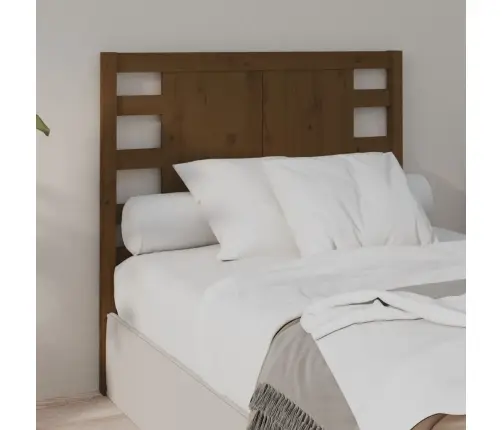 Galvgalis, Medus Brūns, 106X4X100 Cm, Priedes Masīvkoks Vidaxl