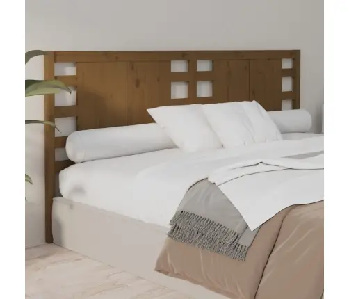 Galvgalis, Medus Brūns, 186X4X100 Cm, Priedes Masīvkoks Vidaxl