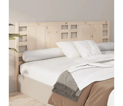 Galvgalis, 206X4X100 Cm, Priedes Masīvkoks Vidaxl