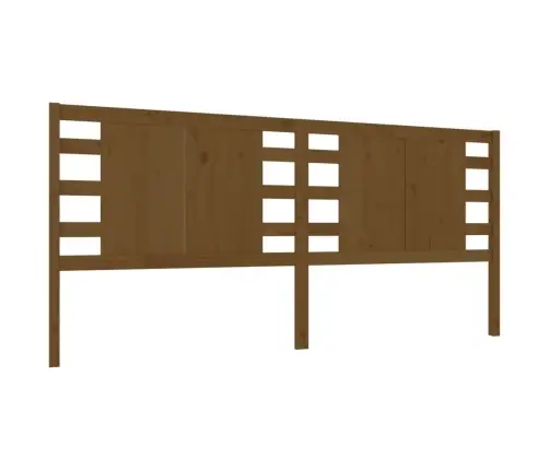 Galvgalis, Medus Brūns, 206X4X100 Cm, Priedes Masīvkoks Vidaxl